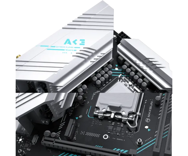 Maxsun MS-B760M GAMING WIFI ACE-D5 DDR5 Intel Micro-ATX Motherboard