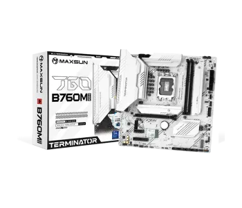 Maxsun MS-Terminator B760M GKD ICE Intel ATX Motherboard Maxsun MS-Terminator B760M GKD ICE Intel ATX Motherboard
