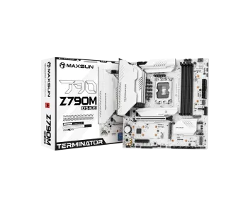 Maxsun Terminator Z790M D5 ICE DDR5 Intel Motherboard Maxsun Terminator Z790M D5 ICE DDR5 Intel Motherboard