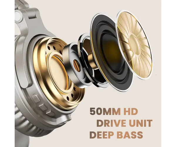 OneOdio Studio Wireless Pro C Silver Bluetooth Headphones