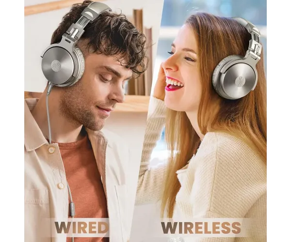 OneOdio Studio Wireless Pro C Silver Bluetooth Headphones