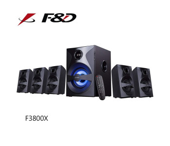 F&D F3800X 5.1 Bluetooth Multimedia Speaker F&D F3800X 5.1 Bluetooth Multimedia Speaker