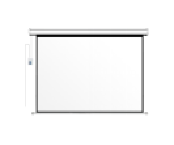 Super View 96 inch x 96 inch Electric Projection Screen