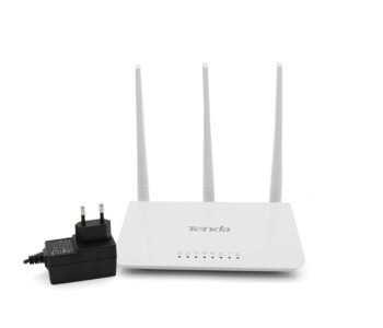 Tenda F3 300Mbps Wireless Router with 3 External Antennas  Tenda F3 300Mbps Wireless Router with 3 External Antennas