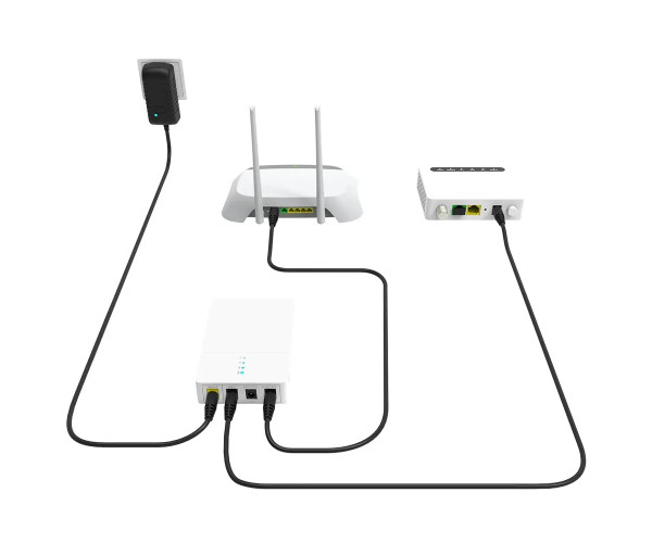 WGP Optima 301 27W Mini DC UPS for wifi Router & ONU