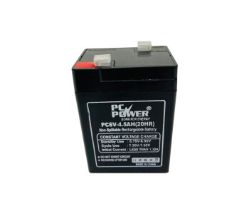 PC POWER 6V 4.5AH UPS Battery