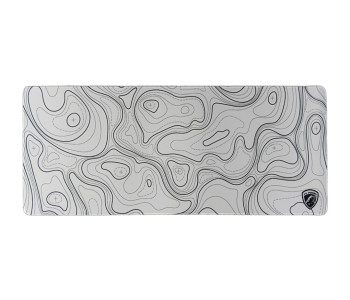 PC Power Topographic Map White Mouse Pad 