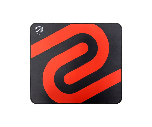 PC Power Zowie Logo Red/Black Desk Mat Mouse Pad 