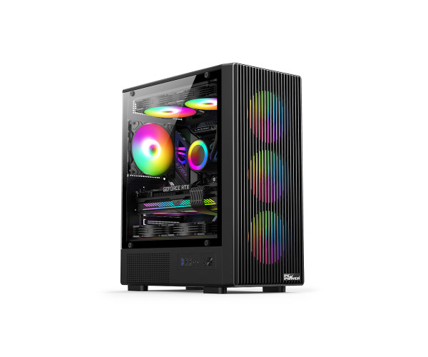 PC Power Air X Mesh BK Gaming Casing