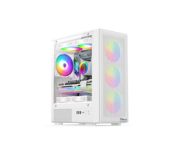 PC Power Air X Mesh WH Gaming Casing