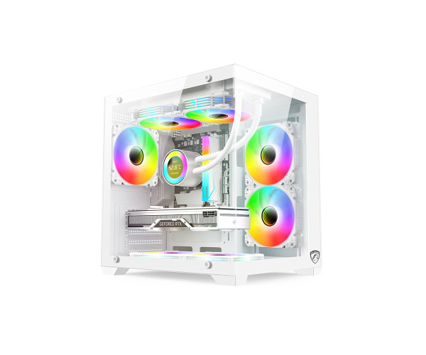 PC Power ICEBOX X2 WH Gaming Casing