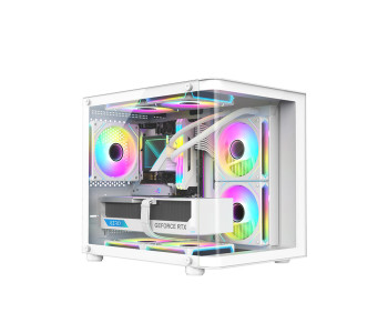 PC Power Icecube Edge Infinity WH Gaming Casing