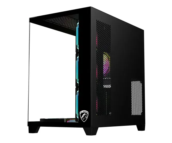 PC Power ICEBERG V3 Black With 650W PSU AND 7 FANS Gaming Casing