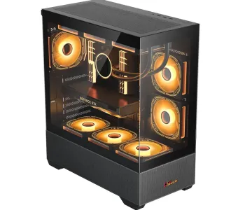 PC Power ICE TOWER BK Desktop Case