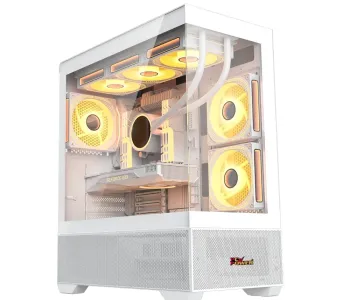 PC Power ICE TOWER WH Desktop Case