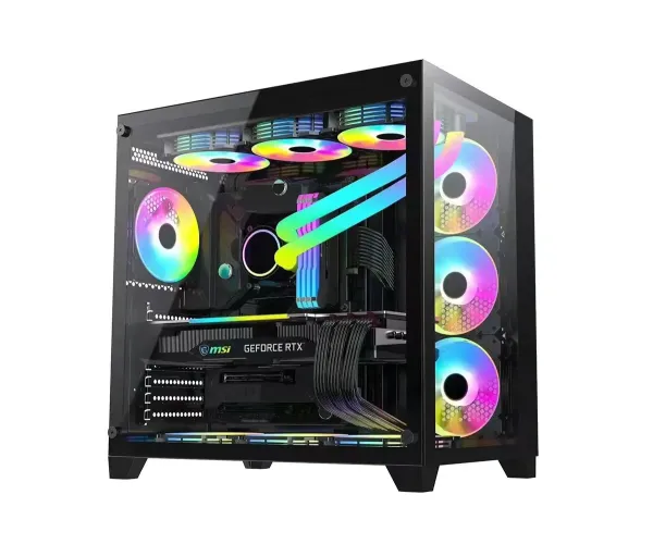 PC POWER ICEBERG BLACK ATX GAMING CASING