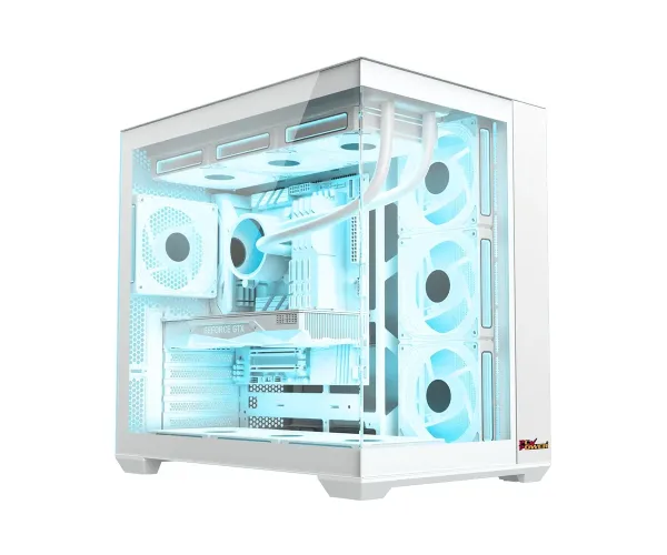 PC Power ICEBERG STEALTH WH Desktop Case