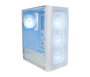 Pc Power PG-200 SNOW WHITE ATX Gaming Desktop Casing