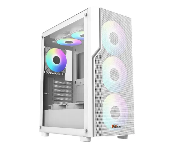 PC Power Zero Mesh WH PG-H450 Atx Gaming casing