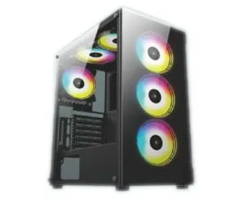 PC POWER CRYSTAL GLASS V2 ATX GAMING CASING