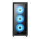 PC Power Crystal Glass V3 BK ATX Desktop Gaming Casing