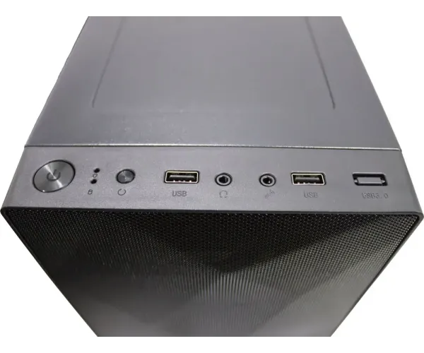 PC Power PP-X2603 BK Micro-Atx Shattered Web Mesh Computer Case