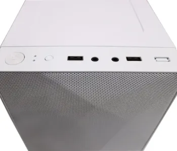 PC Power PP-X2603 WH Micro-Atx Shattered Web Mesh Computer Case