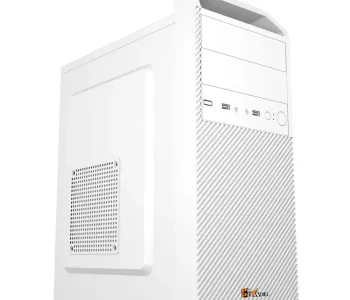 PC Power Pro Case V1 WH Desktop Casing with Power Supply