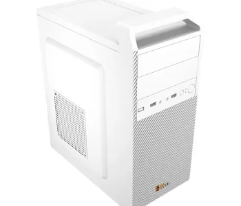 PC Power Pro Case V1 WH Desktop Casing with Power Supply