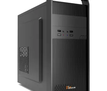 PC Power Pro Case V3 BK Desktop Casing with Power Supply