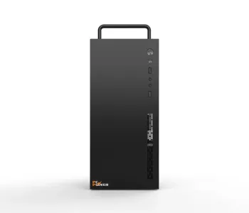 PC Power Pro Case V7 BK Desktop Casing with Power Supply