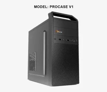 PC Power ProCase V1 BK ATX Desktop Casing With PSU