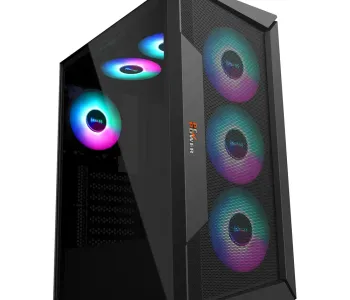 Pc Power VOX MESH Black ATX Gaming Casing