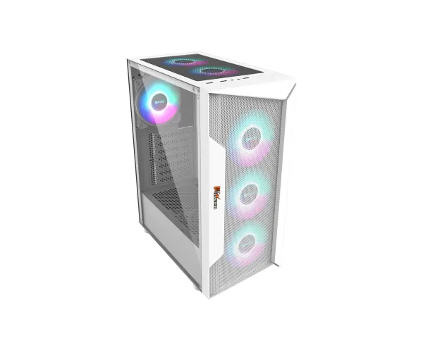 Pc Power VOX MESH White ATX Gaming Casing