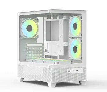 PC POWER SEA VIEW V2 WH ATX GAMING CASING 