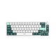 PC Power K68 TRI-MODE Keyboard (Keycap White, Green, Cyan) 