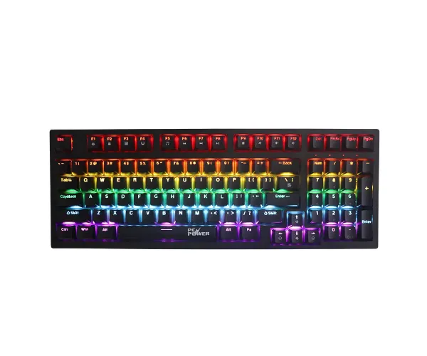 PC POWER K98 BK Gaming RGB Mechanical Keyboard