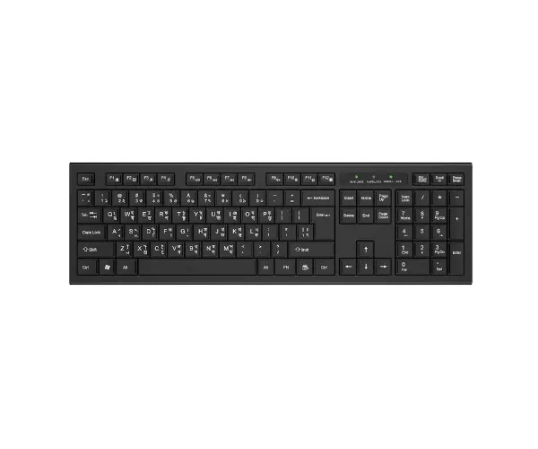 PC POWER PCGKY601 WIRED USB OFFICE KEYBOARD 