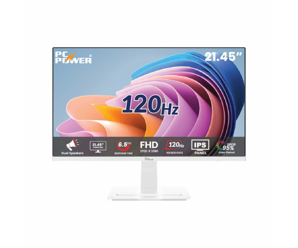 PC Power PCGMX22F120W 21.45 Inch 120Hz IPS Gaming Monitor