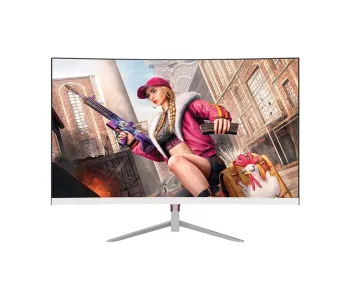 PC Power PCG24F180CW 23.8 Inch White Curved Gaming Monitor