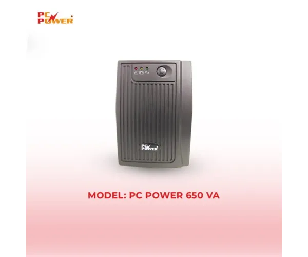 PC Power 650VA Short Circuit Protection Offline UPS