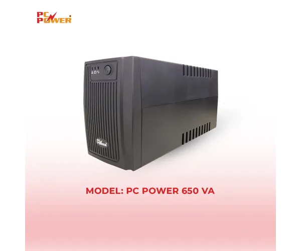 PC Power 650VA Short Circuit Protection Offline UPS
