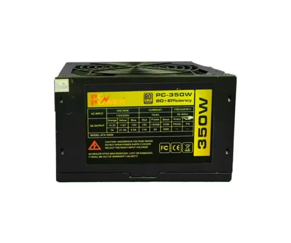 Pc Power Pc-350w 350W Non Modular Power Supply