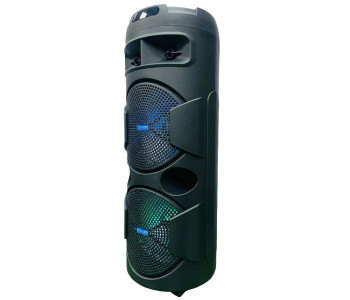 PC POWER TTD-1202 PORTABLE SPEAKER (USB/SD, BT, WIRELESS MIC, REMOTE, FM, RGB LIGHT)