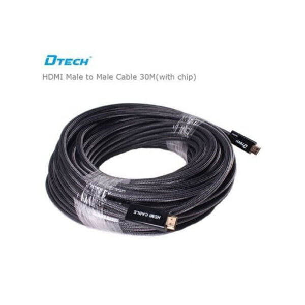 DTECH DT-6630C 30M Hdmi Cable With Chip