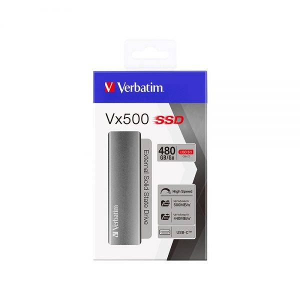 Verbatim Vx500 EXTERNAL SSD Drive 480GB 47443 c min