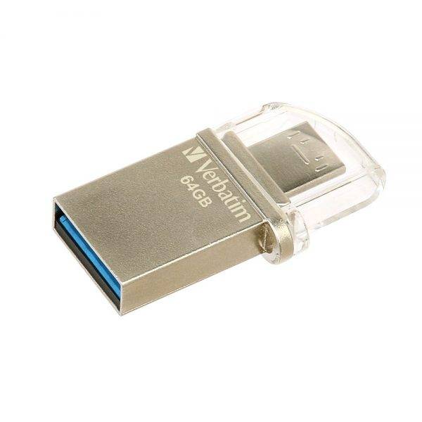 Verbatim 49827 Store'n'Go OTG Micro USB 3.0 Drive 64GB