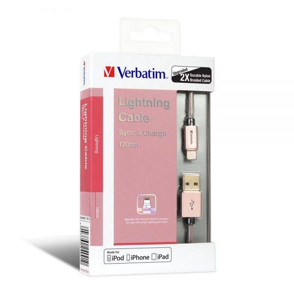 Verbatim Sync and Charge Lightning Cable