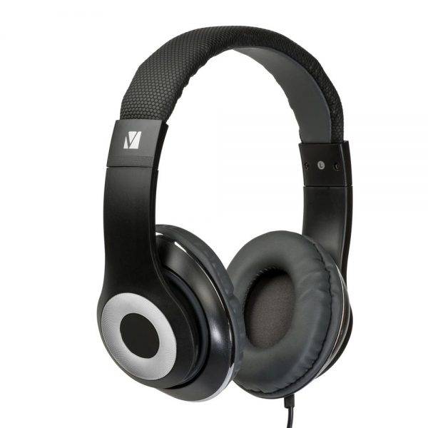VERBATIM 65066 HEADPHONES CLASSIC OVER-EAR DESIGN V-100C BLACK